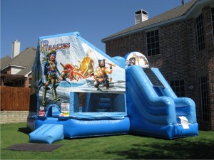 Pirate 3 n 1 combo bounce inflatable