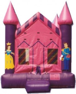 princess air castle bounce house