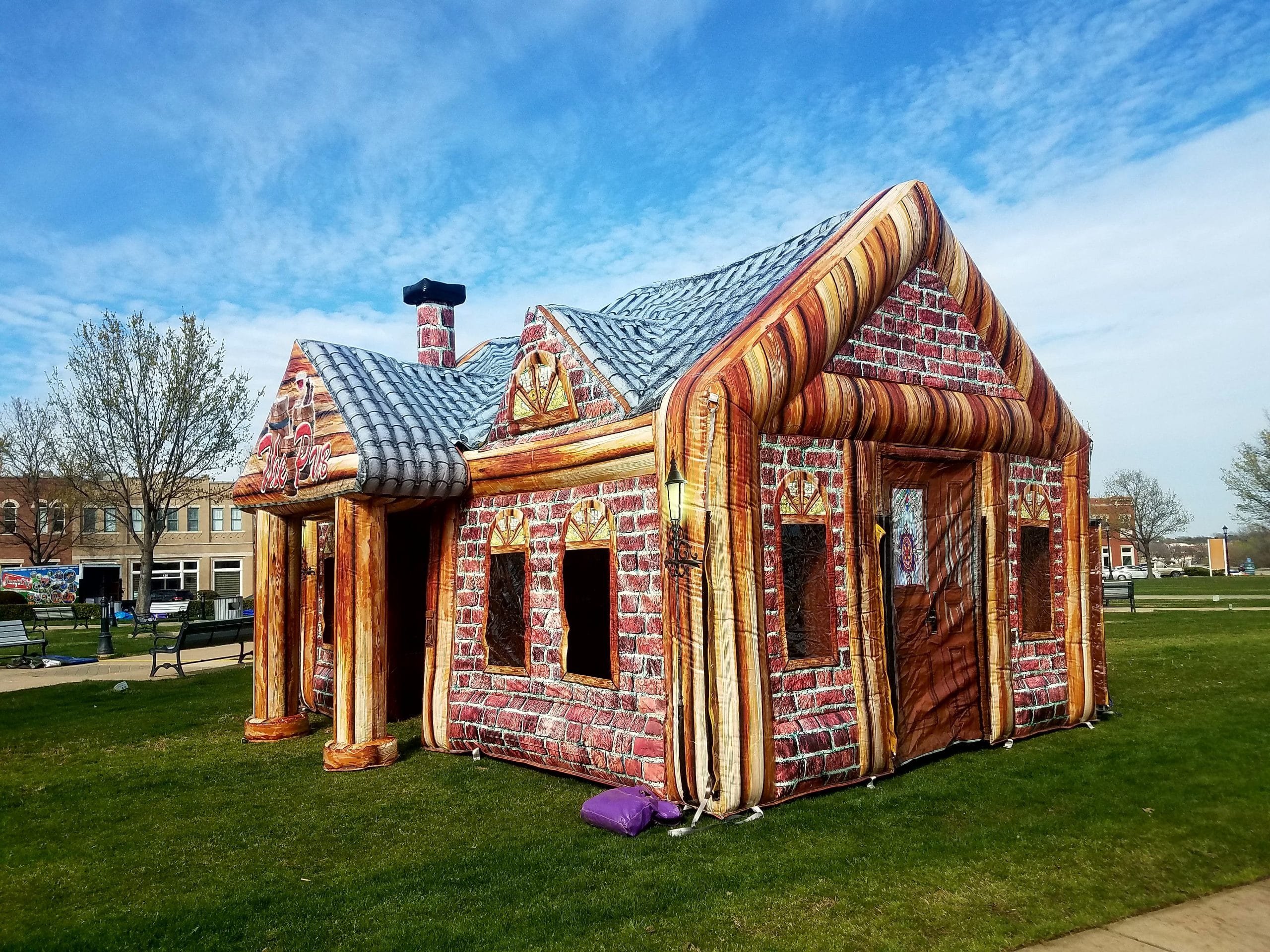 inflatable pub or bar