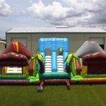 amazon extreme obstacle course on grass field