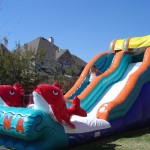 big kahuna water slide inflatable rental in the sun