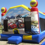 Pixar Cars Bounce House with Lightning McQueen and Mater the Tow Truck