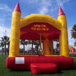 jump city red castle bounce house rental