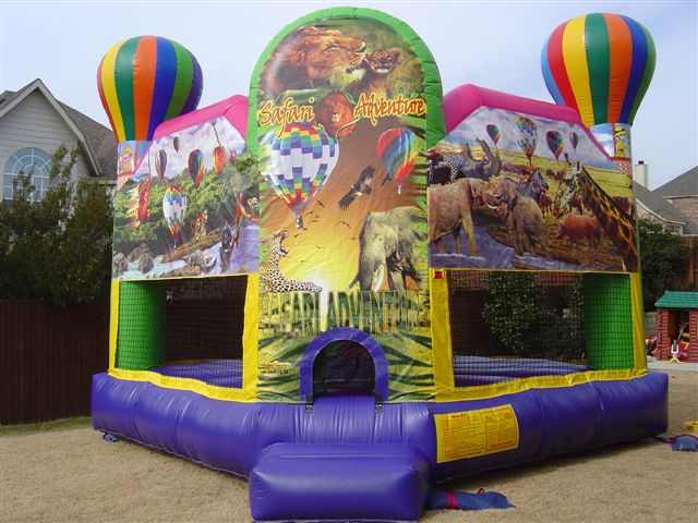 safari adventure club bounce house