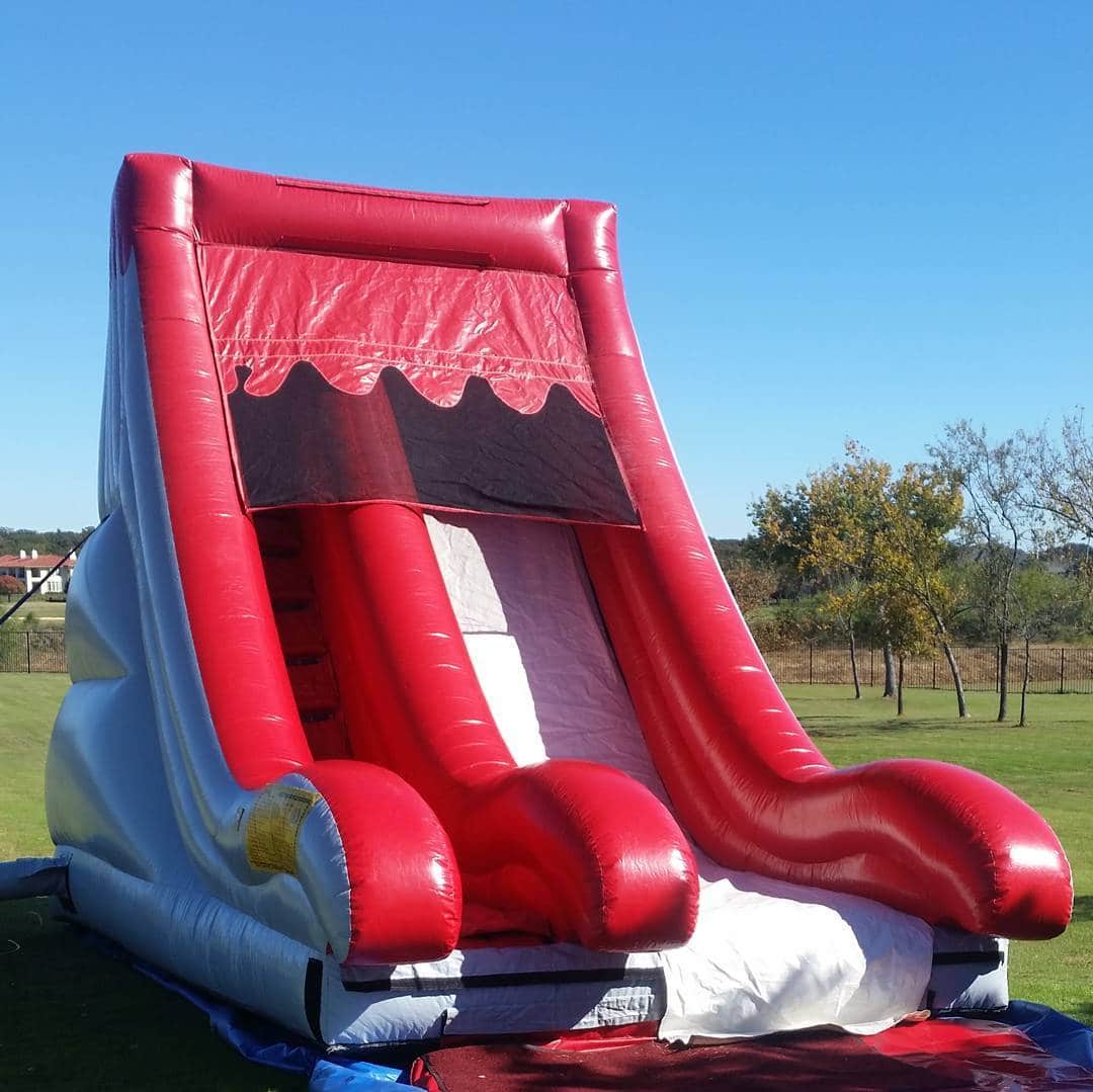 The Volcano Water Slide Jump City