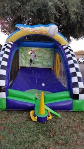 inflatable baseball game