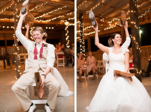 shoe-game-wedding-reception-idea