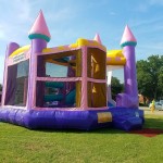 dazzlinb bounce house slide combo inflatable rental