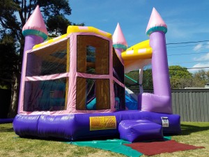 5in1 combo bounce house and water slide