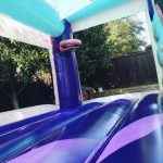 Little princess bounce house rental combo with slide inside bounce jumping area