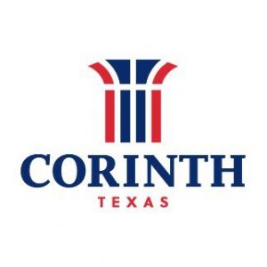 Corinth Texas government city logo