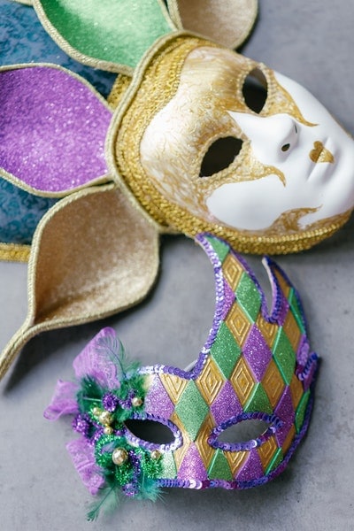 Mardi gras masks