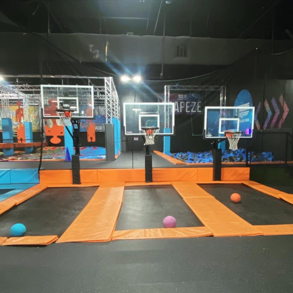 trampoline park in Lewisville, TX